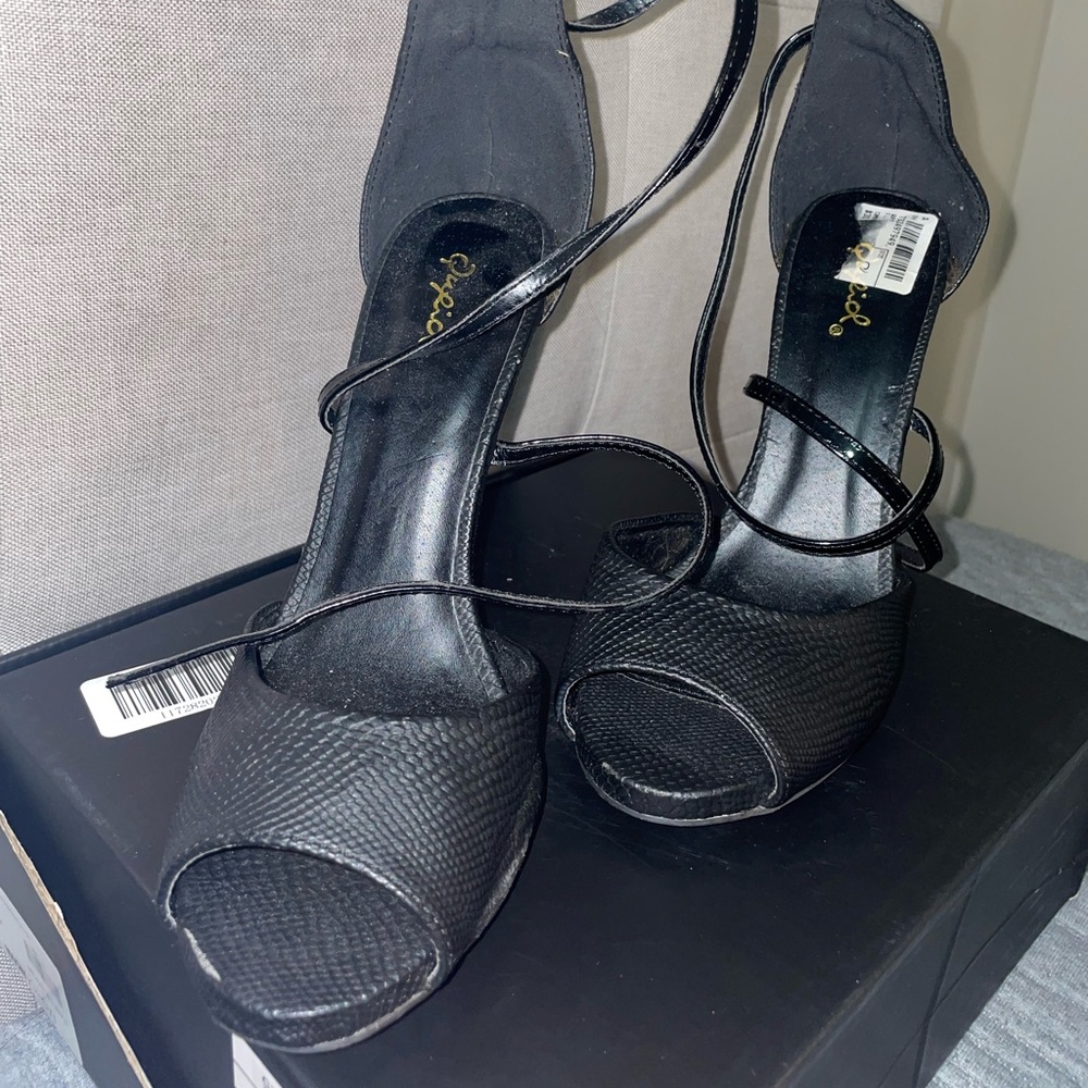 Black heels